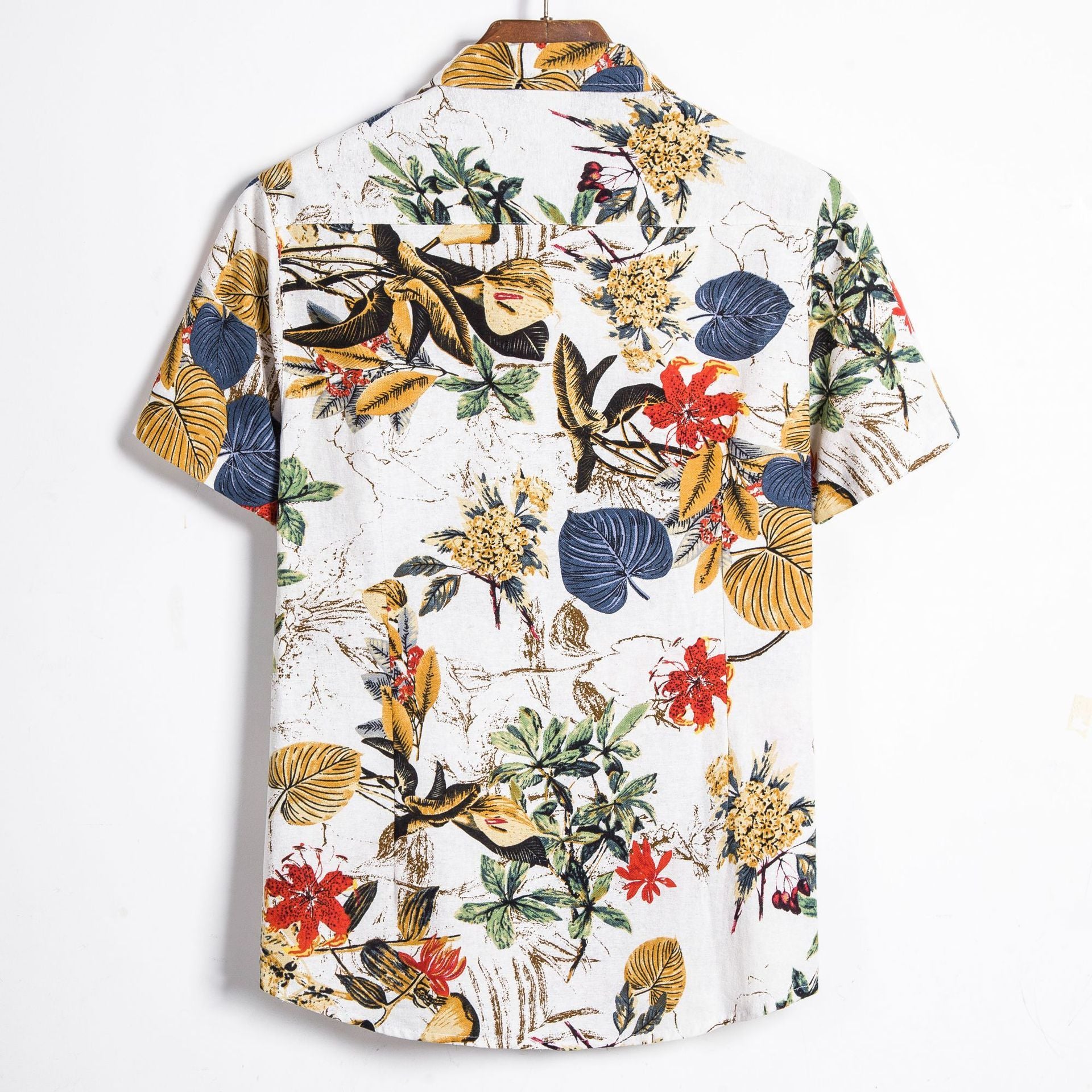 European And American Foreign Trade Hot Style Hawaii Vacation Short Sleeve